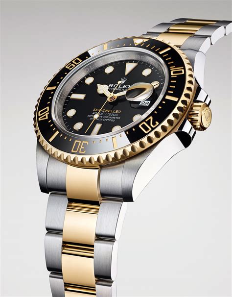 rolex sea-dweller two-tone